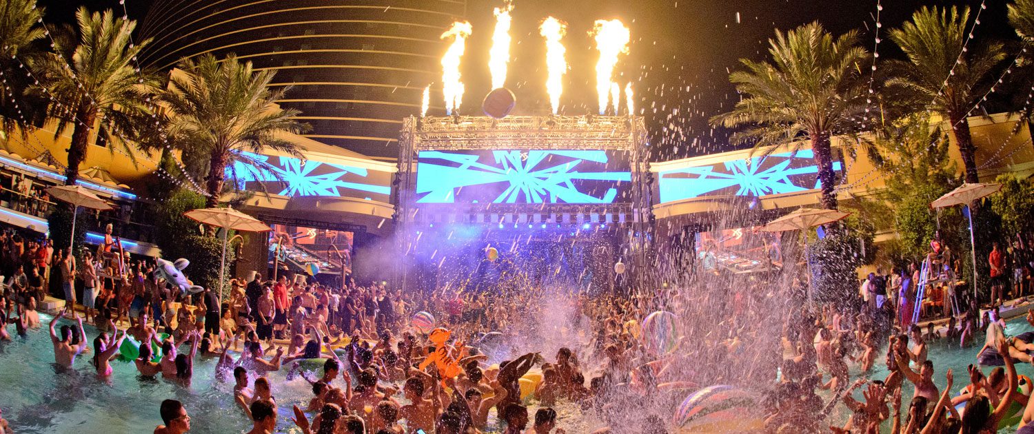 Best Nighttime Pool Parties In Las Vegas Vegasgoodlife