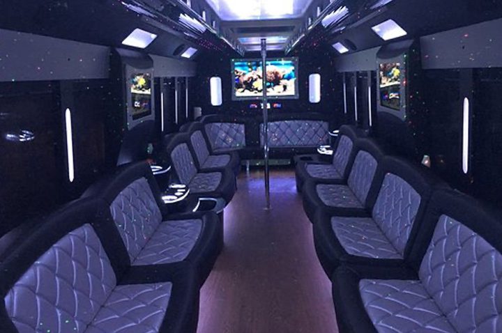 36 seats party bus interior 5