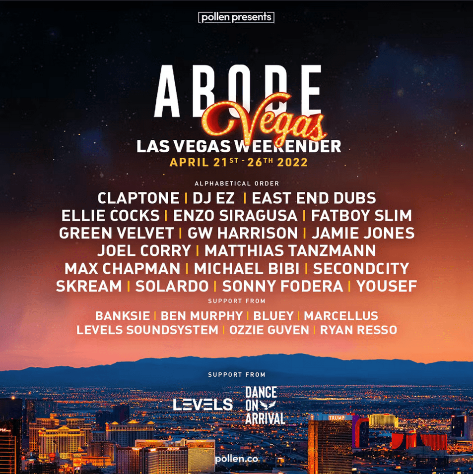 Adobe Vegas festival