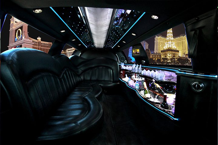 Lincoln Las Vegas limo interior 4