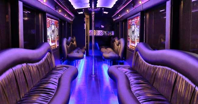 36 seats party bus interior 8